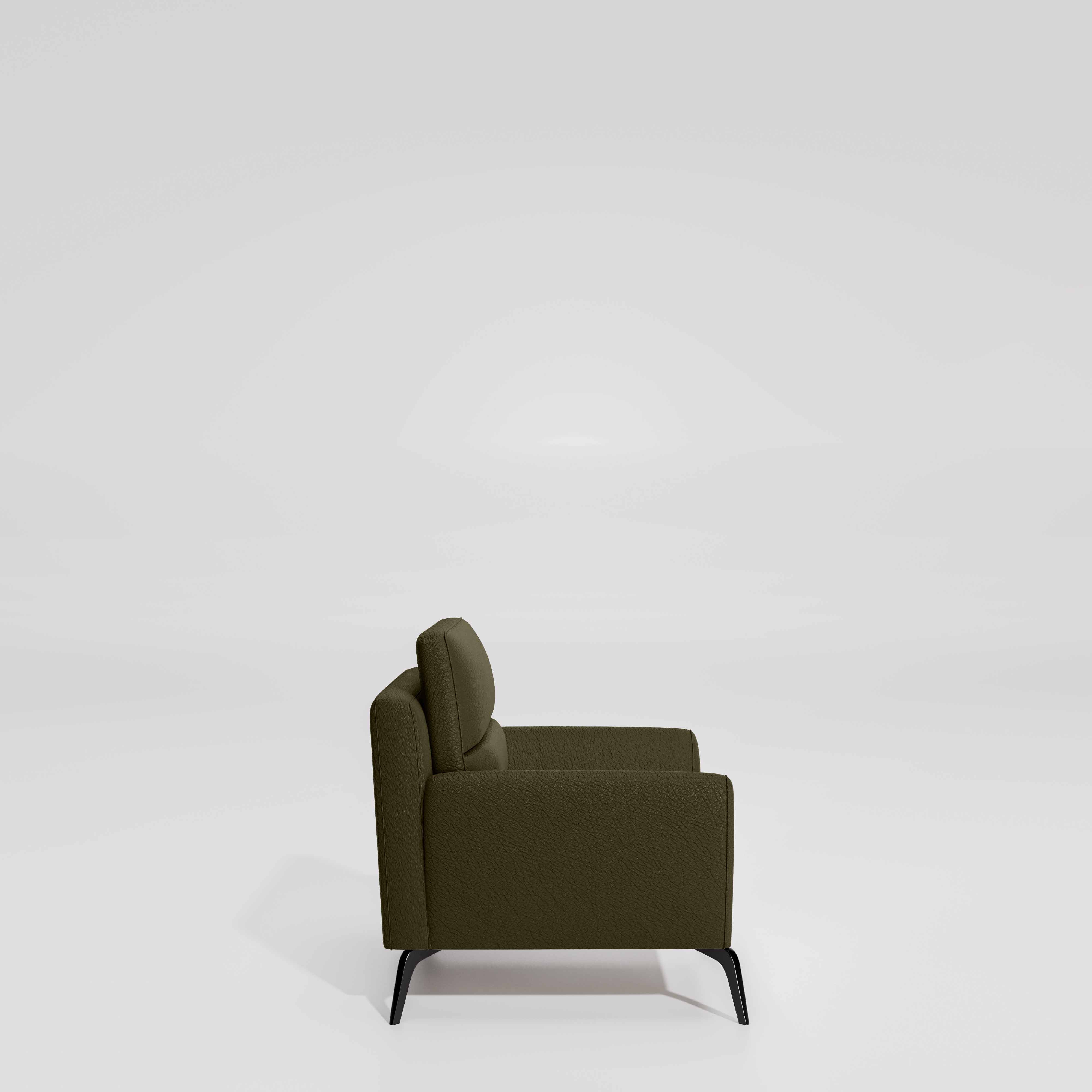 Octave 1 Seater Seater-Suede fabric - Avocado - Image 5