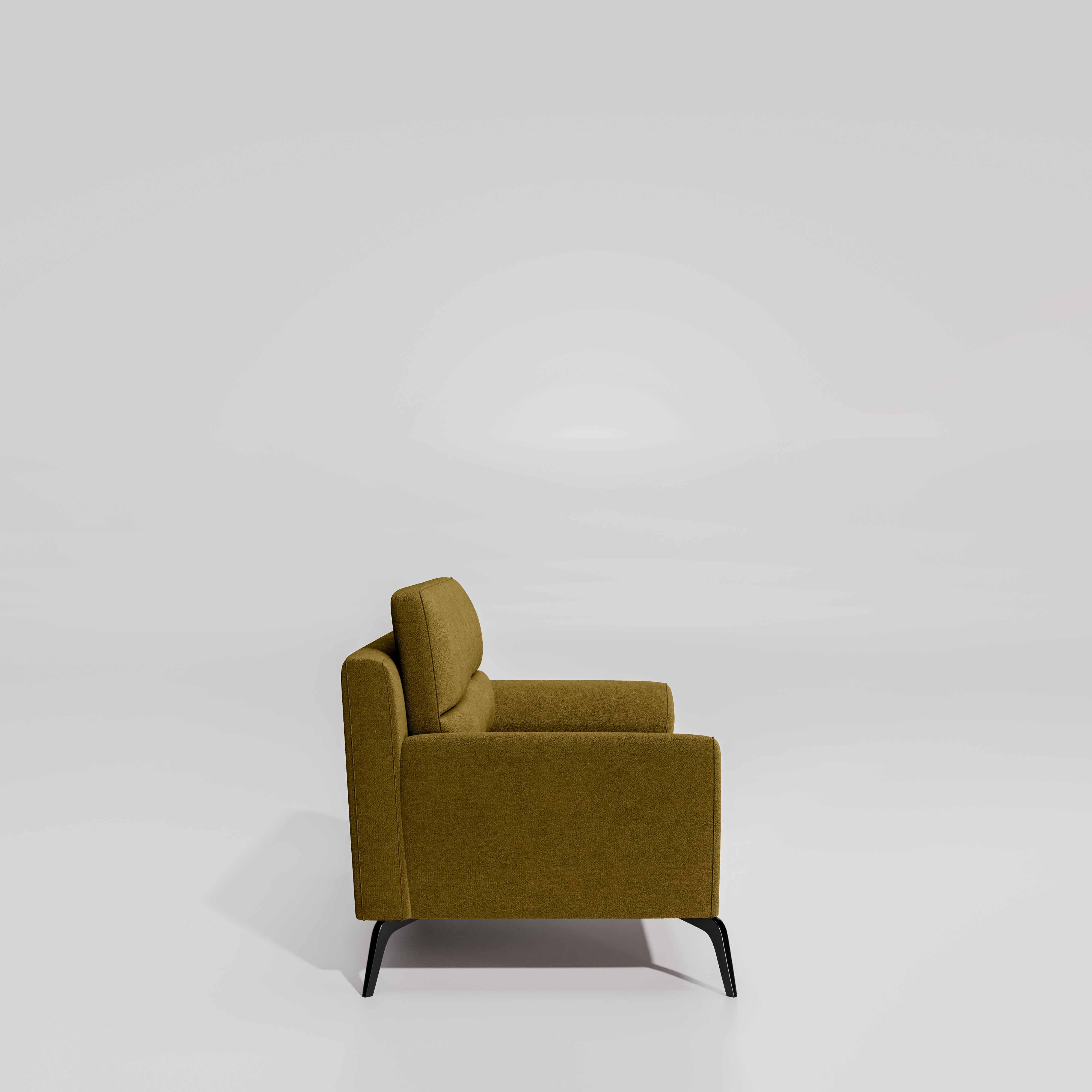 Octave 2 Seater Water & Stain Repellent Fabric - Honey - Image 5