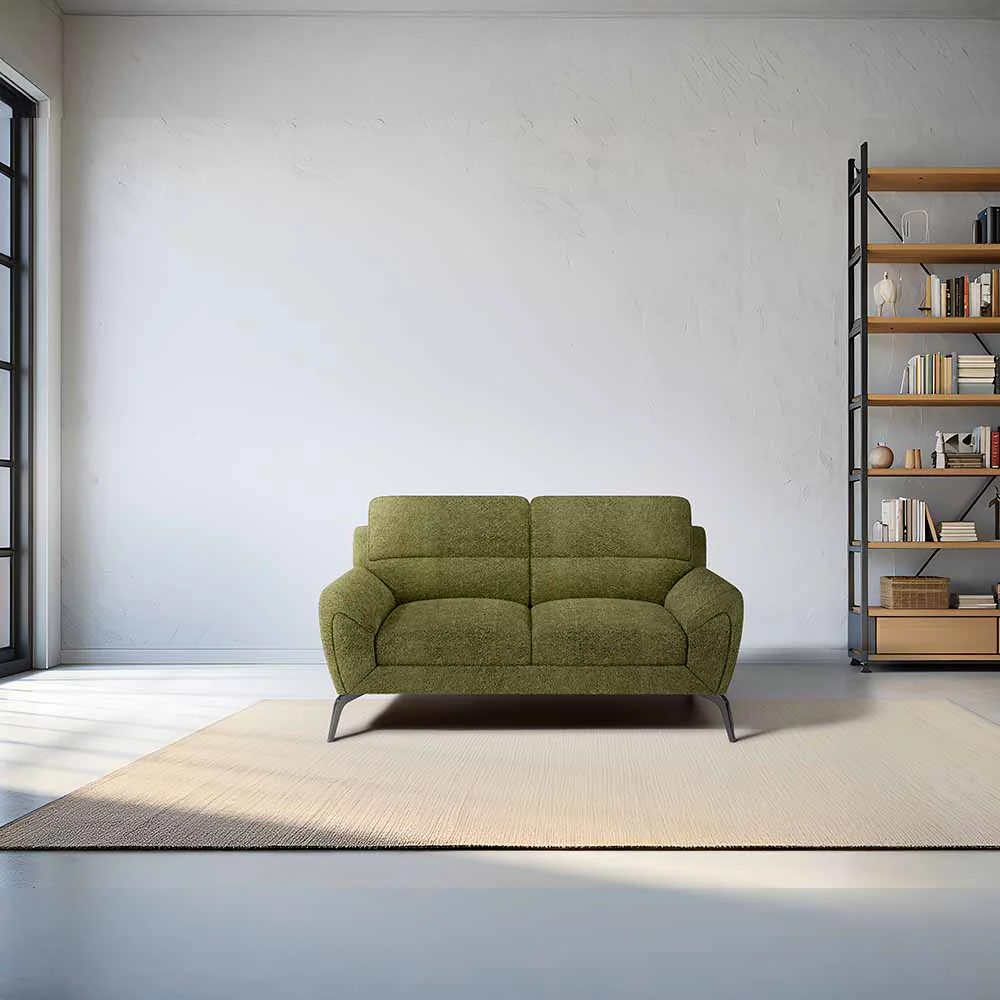 Octave 2 Seater Boucle Fabric - Dried herb