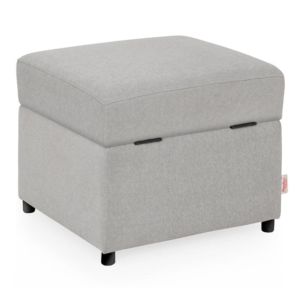 Cloudy Gray Ottoman - Image 5