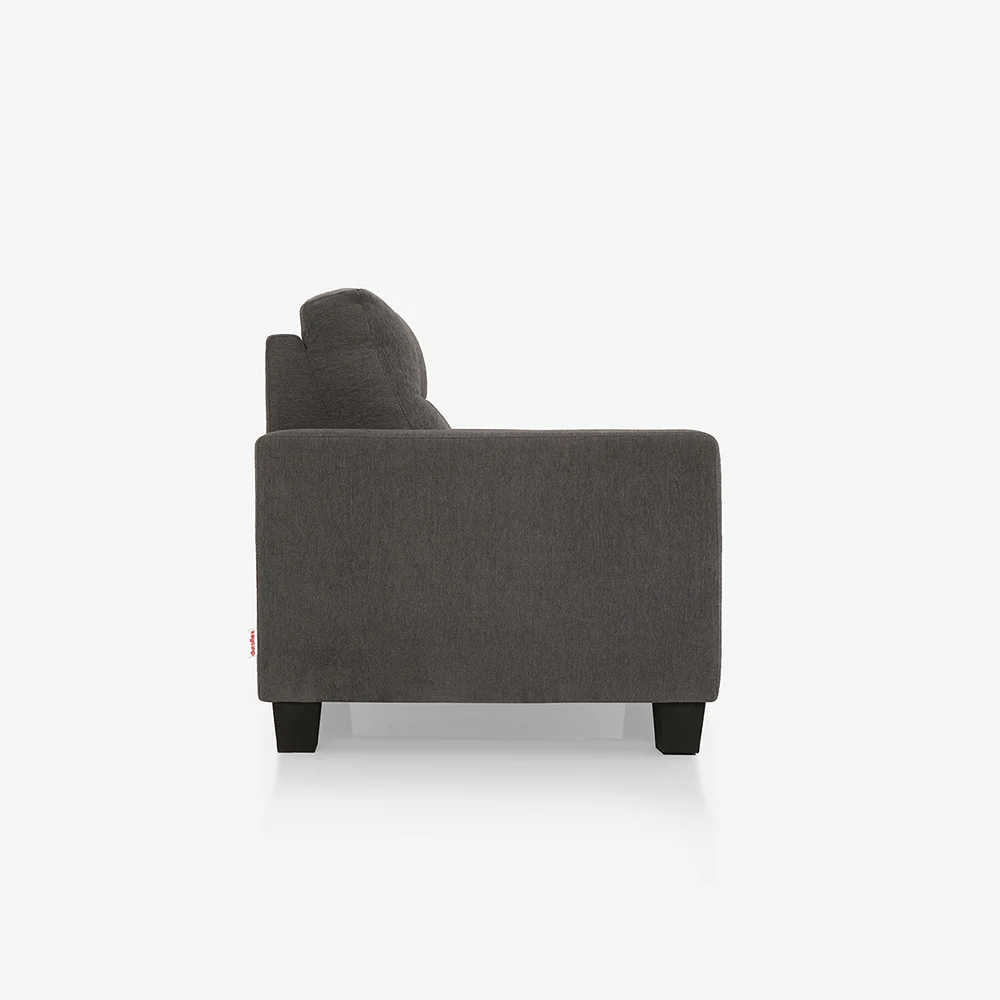 Ease Grey Fabric 2 Seater Sofa - Image 8