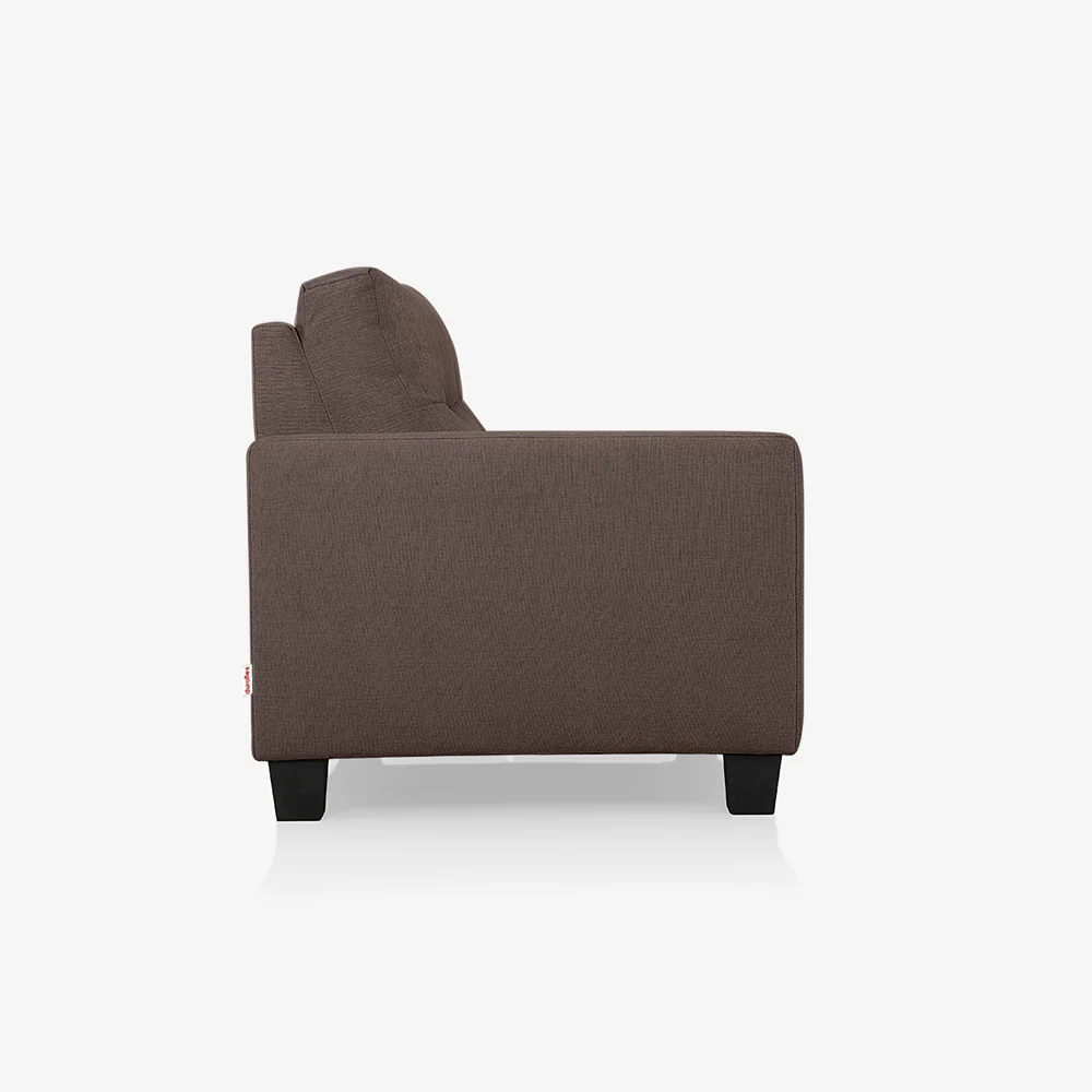 Ease Saddle Brown Fabric 2 Seater Sofa - Image 8
