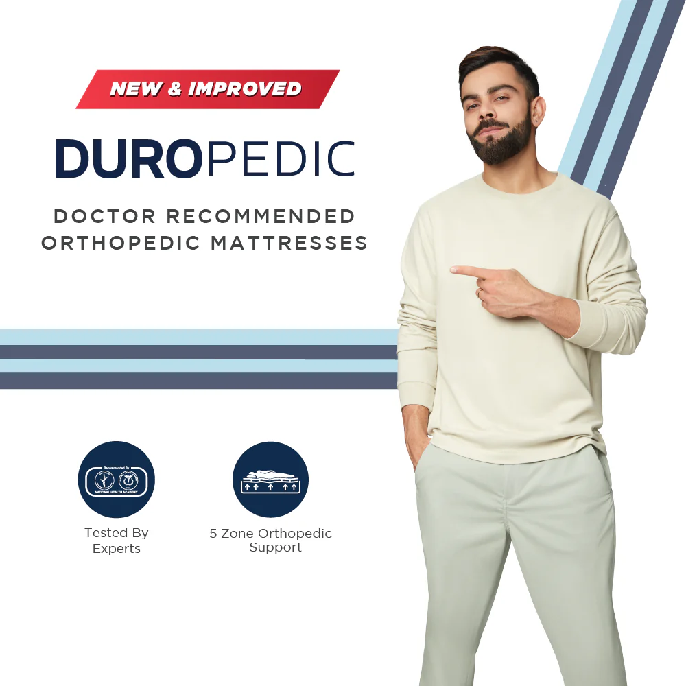 Strength Plus Memory Foam Coir Orthopedic Mattress With Euro Top - Image 5