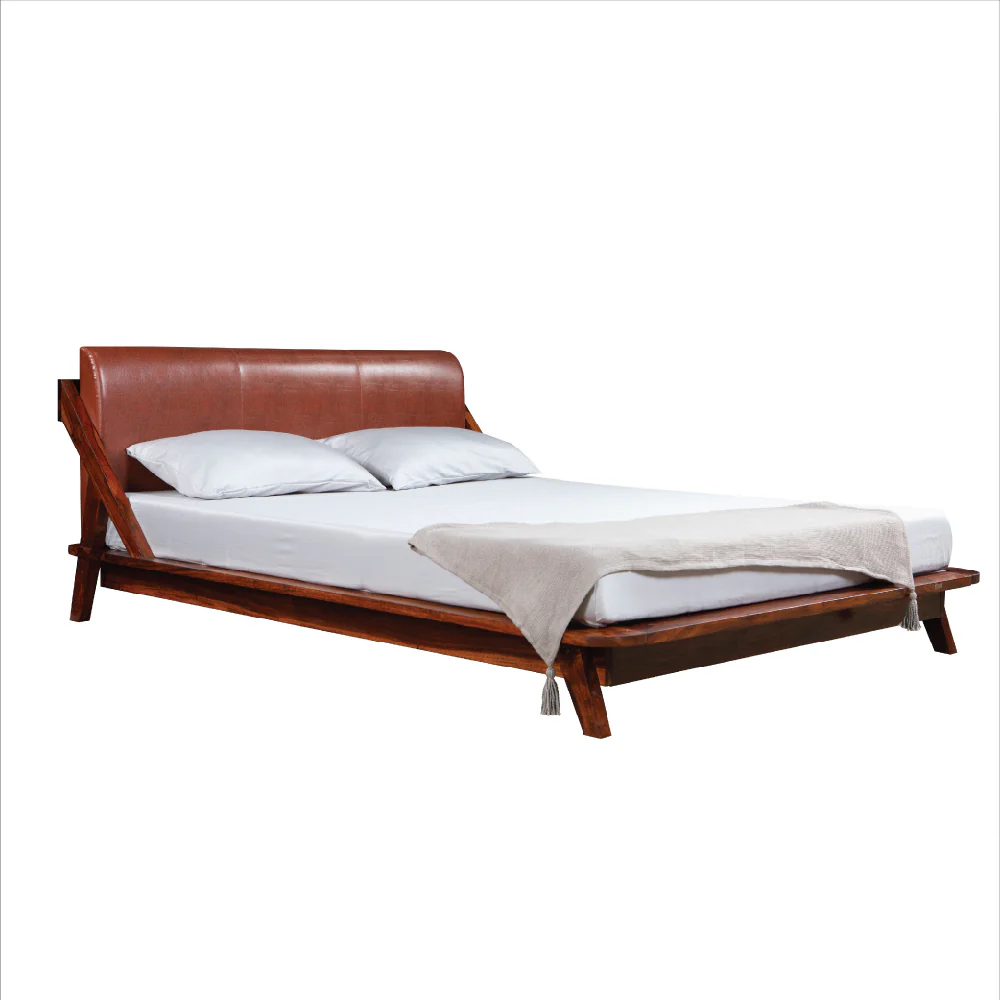 Plush sheesham wood bed - Image 10