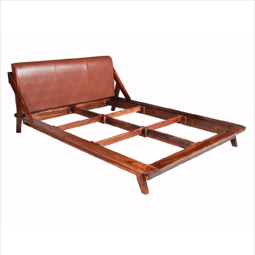 Plush sheesham wood bed - Image 3