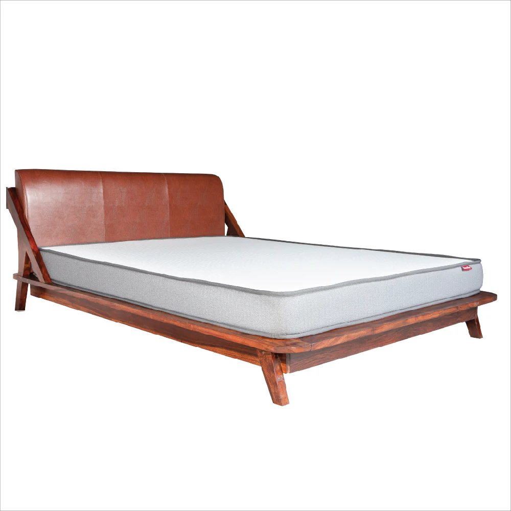 Plush sheesham wood bed - Image 7