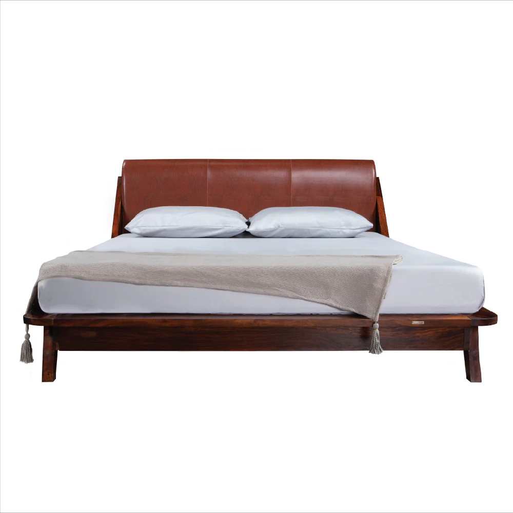 Plush sheesham wood bed - Image 8