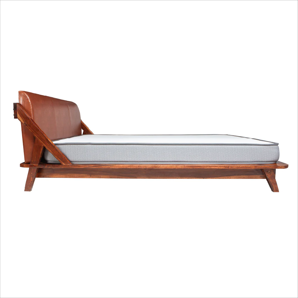 Plush sheesham wood bed - Image 9