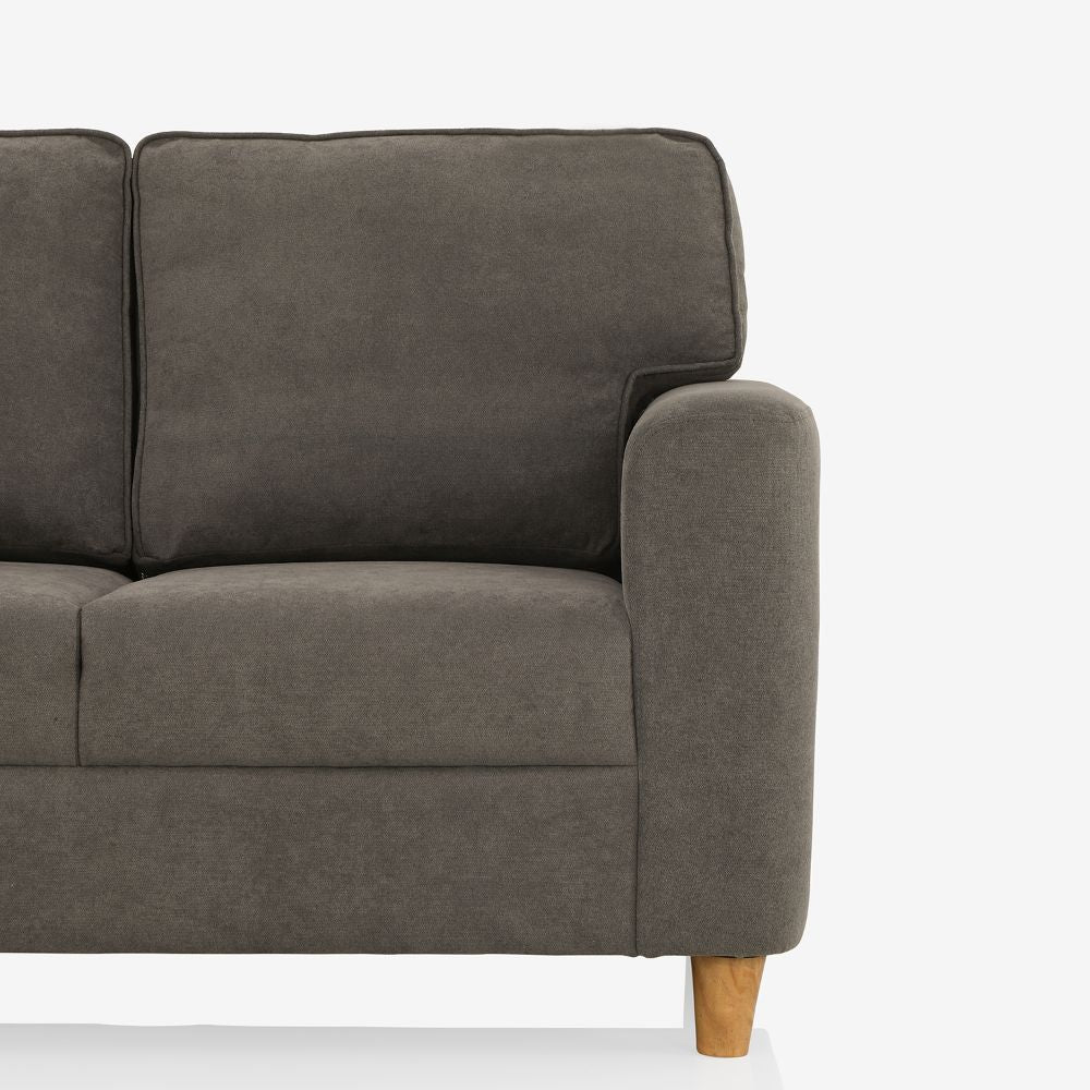 Utopia Grey Fabric 2 Seater Sofa - Image 7