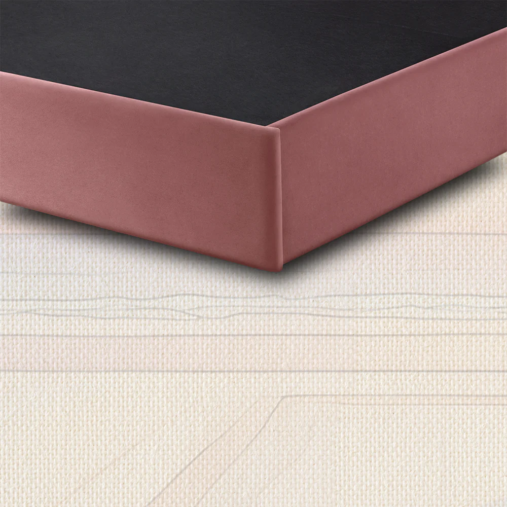 Wave Plus Adjustable Bed Celeste Upholstered Bed (Pink)+ Wave Kinect Propel Mattress 8"(20.3cm) - Image 8