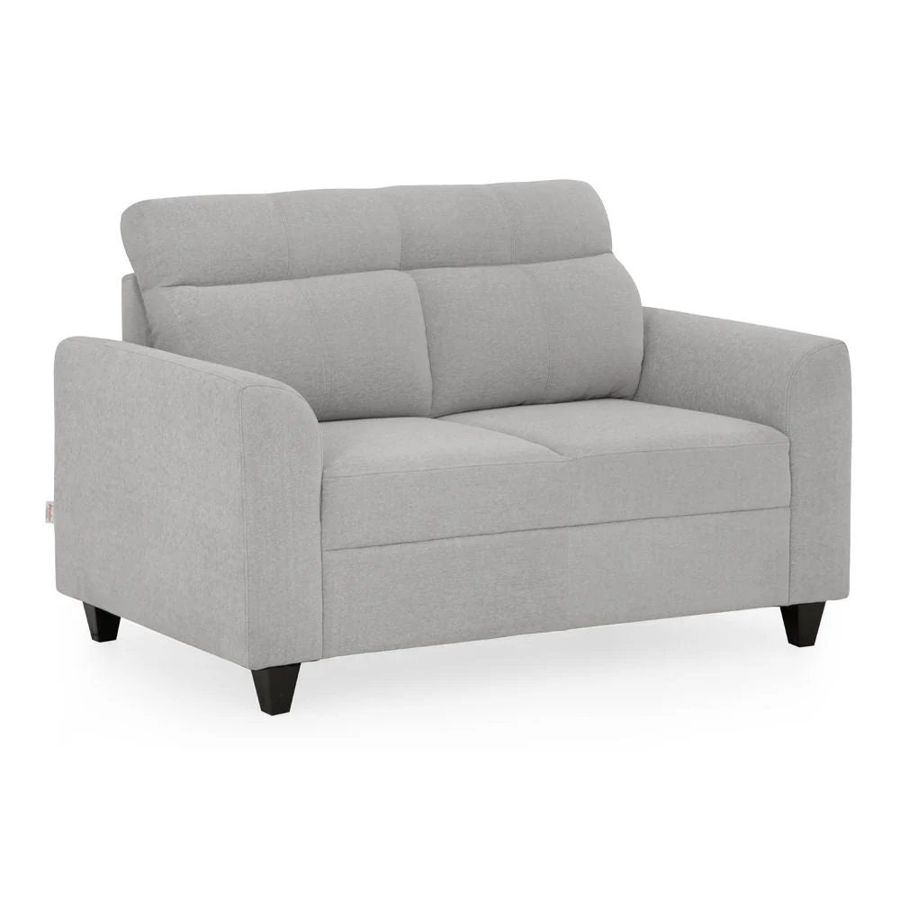 Zivo Plus Cloudy Gray Fabric 2 Seater Sofa - Image 3