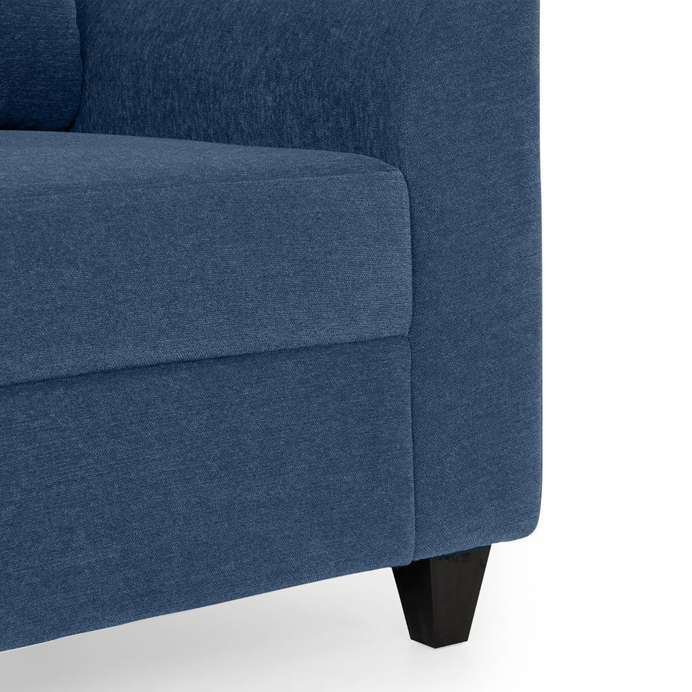 Zivo Plus Twilight Blue Fabric Sofa Set 3 Seater Sofa with Lounger - Image 6