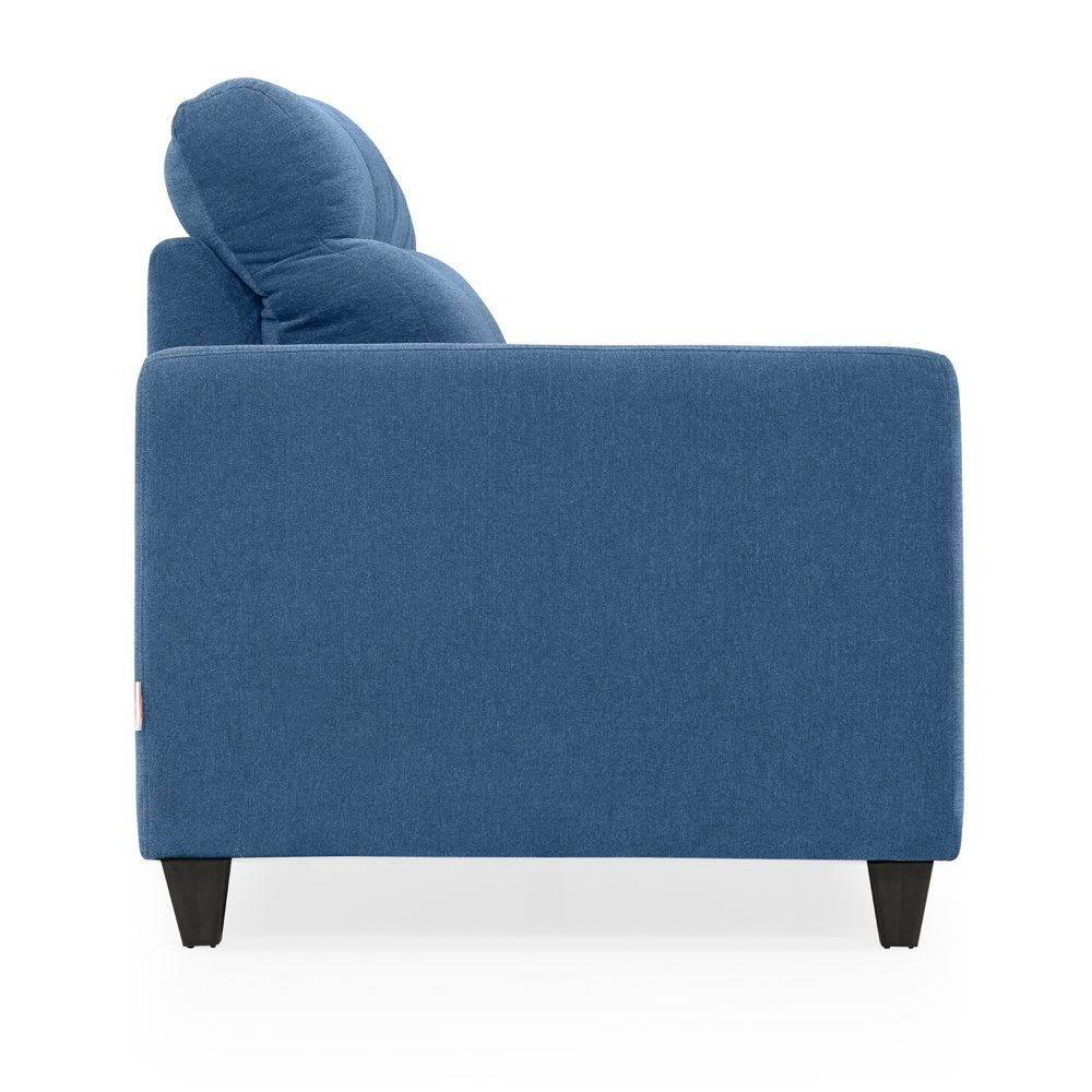Zivo Plus Twilight Blue Fabric Sofa Set 3 Seater Sofa with Lounger - Image 7